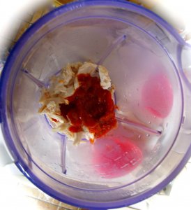 darálás előtt se szép, utána kifejezetten csúnya, de finom